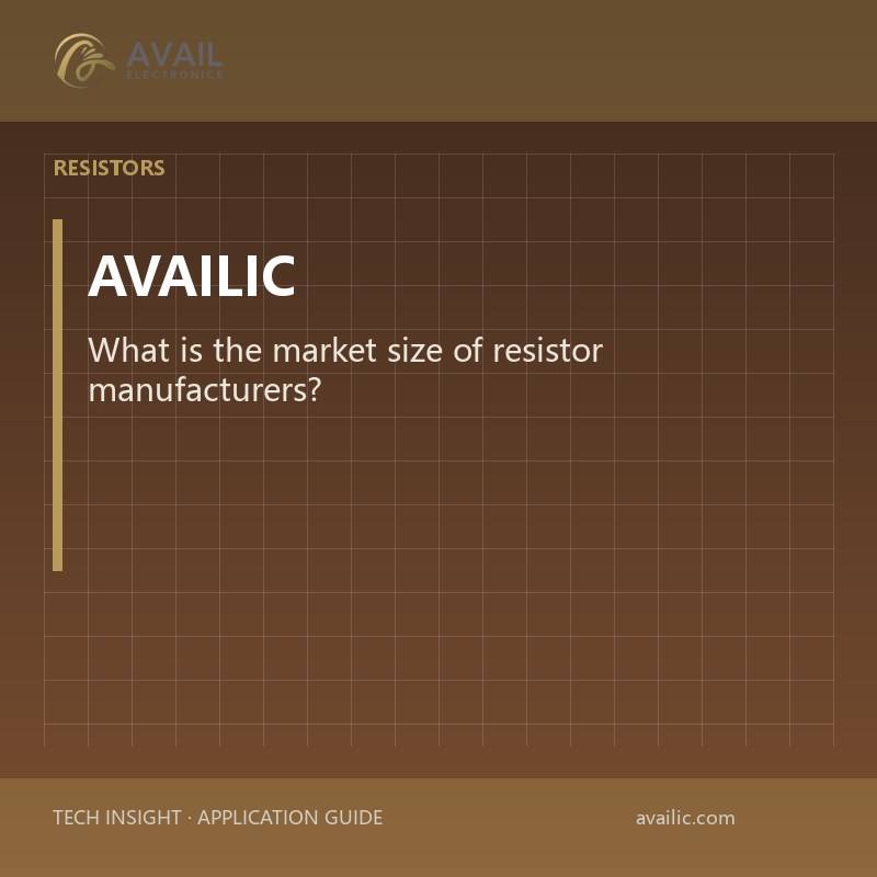 What is the market size of resistor manufacturers?