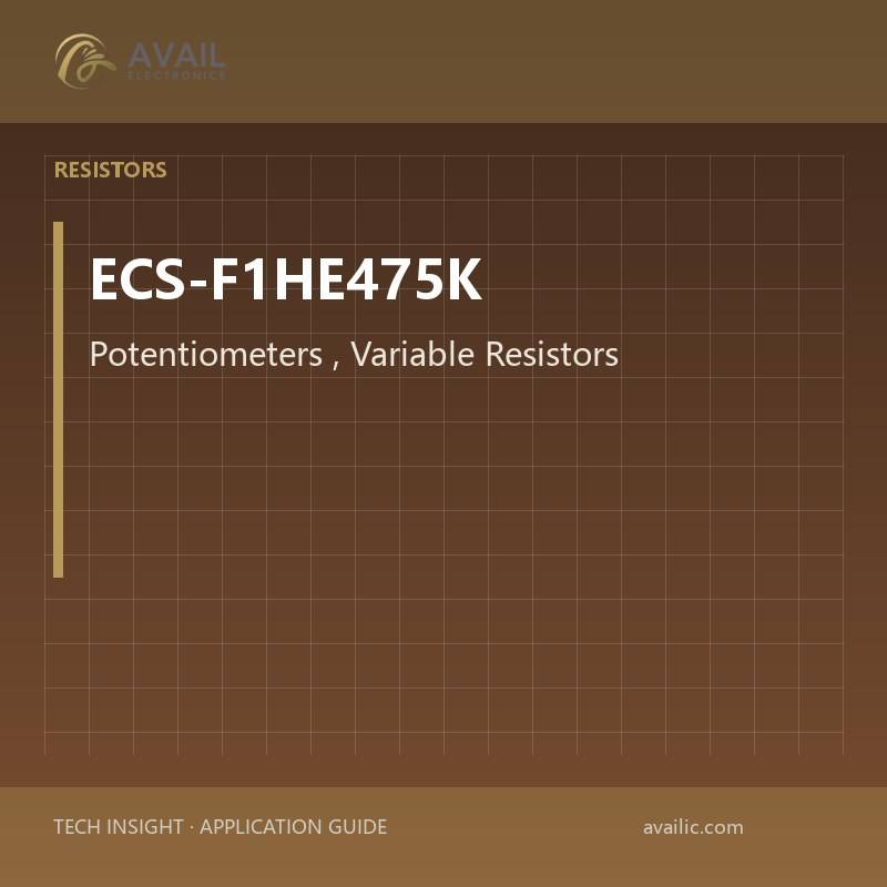 Application Development in Potentiometers, Variable Resistors for ECS-F1HE475K: key technologies and success stories