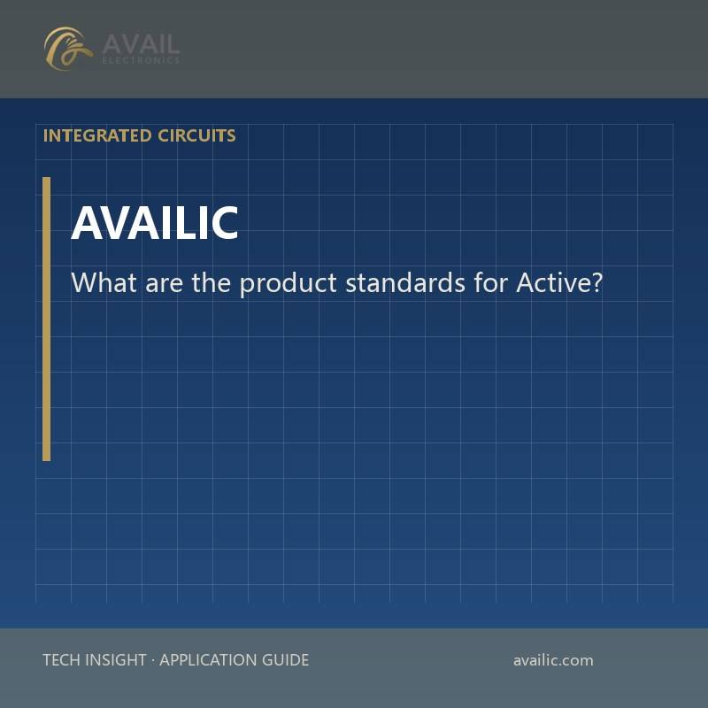 What are the product standards for Active?