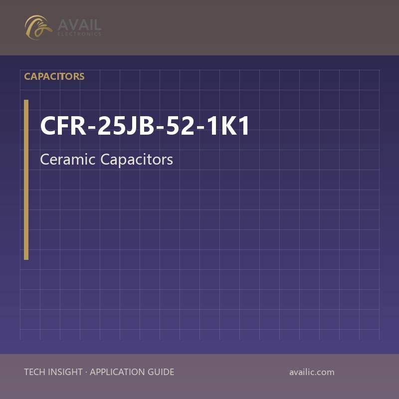 CFR-25JB-52-1K1 Ceramic Capacitors — Ceramic Capacitors.
