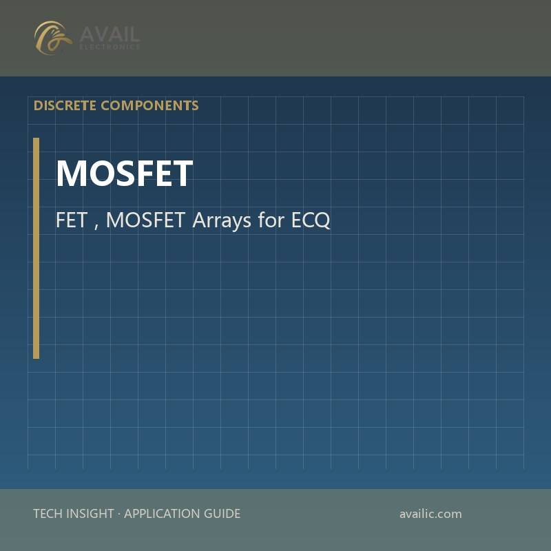 Application Development in FET, MOSFET Arrays for ECQ-P1H153GZ: key technologies and success stories