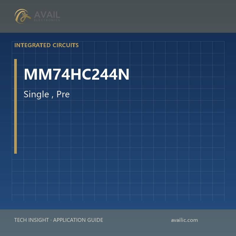 MM74HC244N Single, Pre-Biased Bipolar Transistors — Single, Pre-Biased Bipolar Transistors.