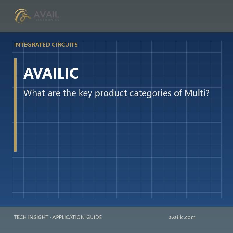What are the key product categories of Multi?