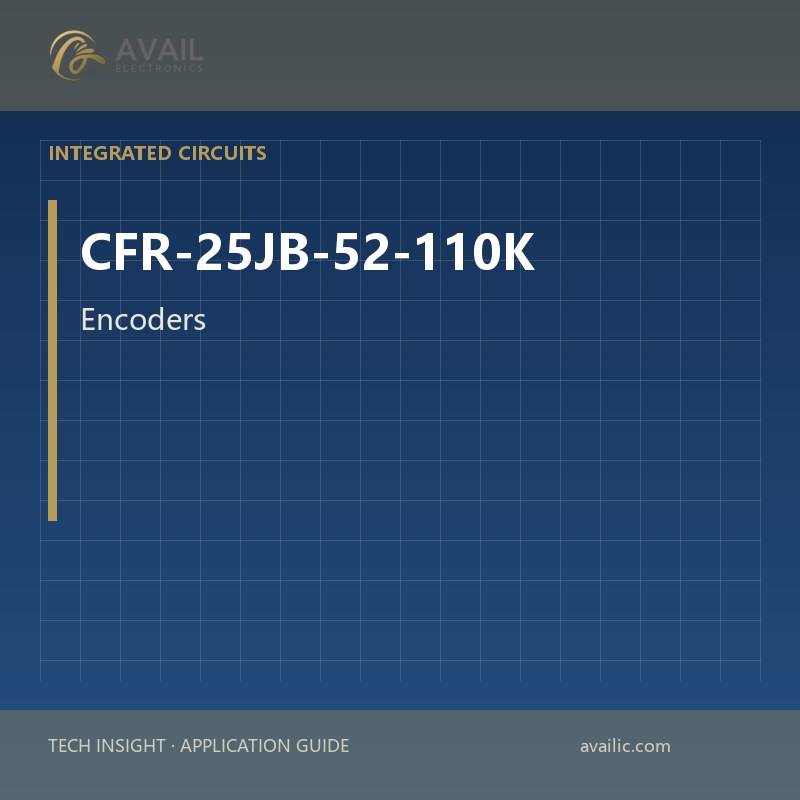 Application Development in Encoders for CFR-25JB-52-110K: key technologies and success stories