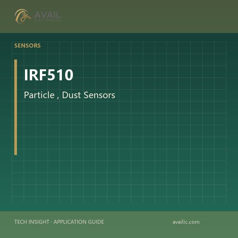 Application Development in Particle, Dust Sensors for IRF510: key technologies and success stories
