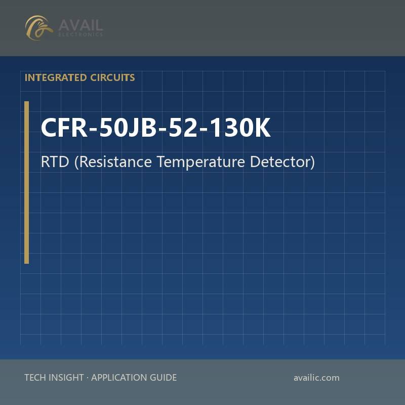 Application Development in RTD (Resistance Temperature Detector) for CFR-50JB-52-130K: key technologies and success stories