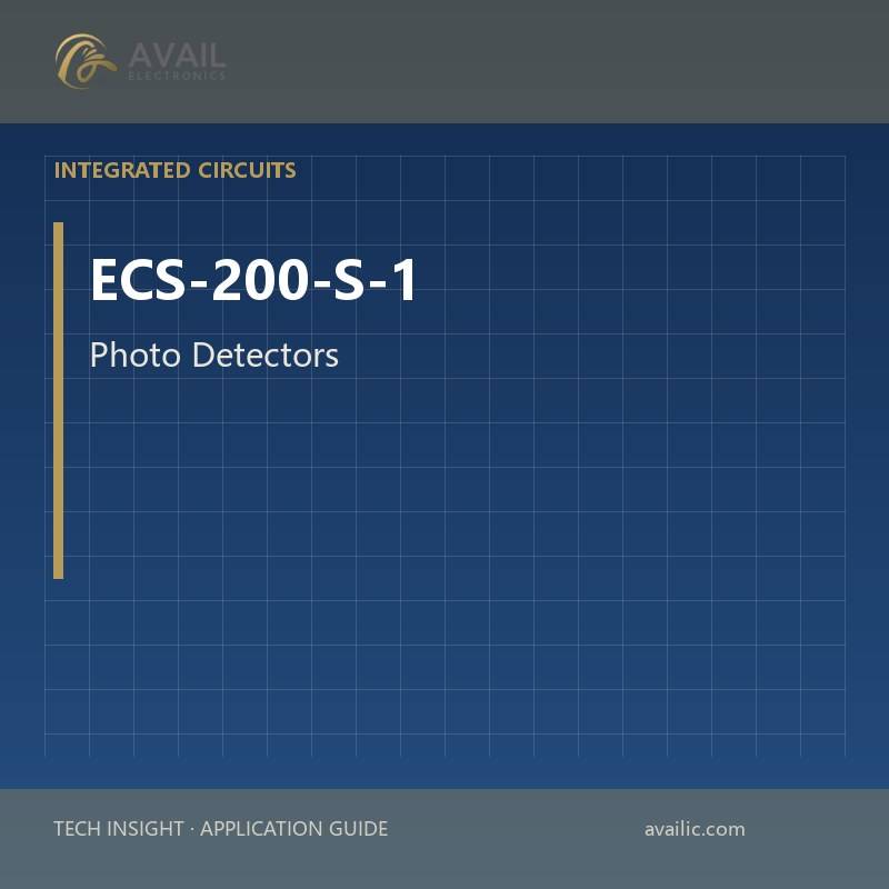 Application Development in Photo Detectors - CdS Cells for ECS-200-S-1: key technologies and success stories