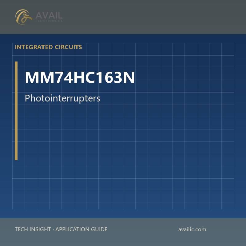MM74HC163N Photointerrupters - Slot Type - Logic Output — Photointerrupters - Slot Type - Logic Output.