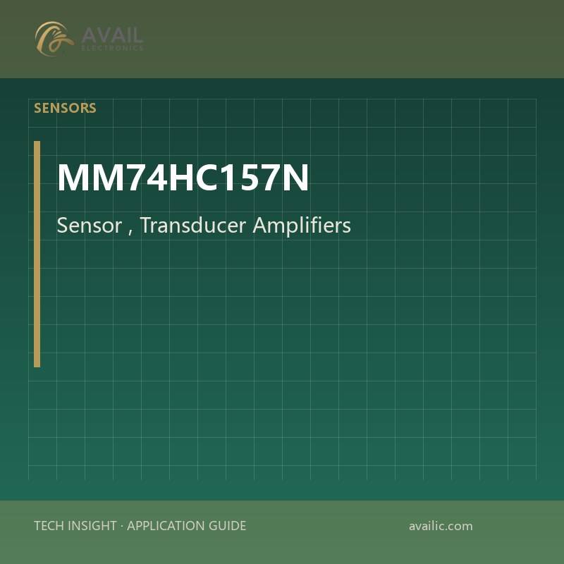 MM74HC157N Sensor, Transducer Amplifiers — Sensor, Transducer Amplifiers.