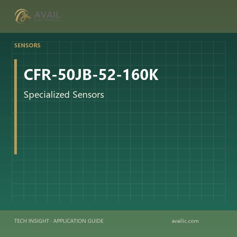 Application Development in Specialized Sensors for CFR-50JB-52-160K: key technologies and success stories